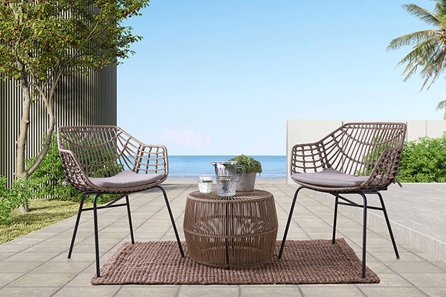 Livana Outdoor Chair (2/CTN) - Visions in Furniture (La Mirada, CA)