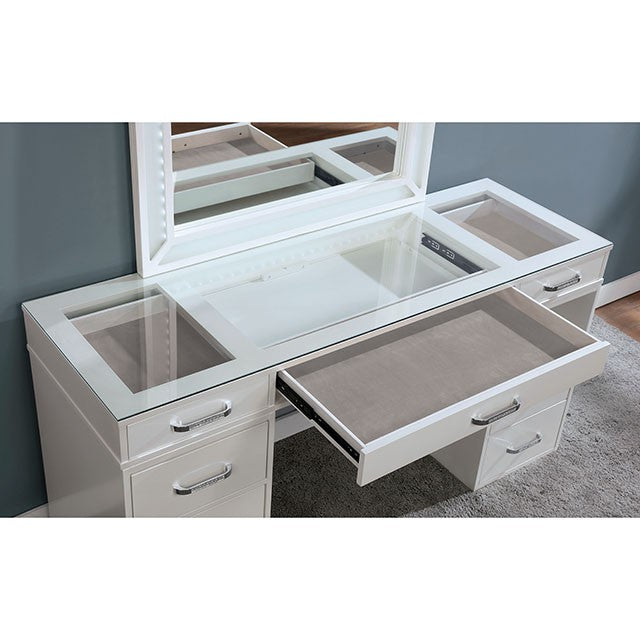 Vickie Vanity Set - Visions in Furniture (La Mirada, CA)