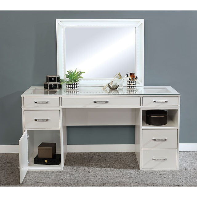 Vickie Vanity Set - Visions in Furniture (La Mirada, CA)