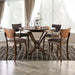 Marina 5 PC Dining Table Set Walnut - Visions in Furniture (La Mirada, CA)
