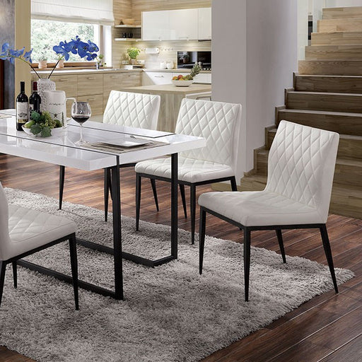 Alisha 7 Pc Dining Table Set - Visions in Furniture (La Mirada, CA)