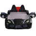 Trackster Bed White, Red,, Black, & Blue - Visions in Furniture (La Mirada, CA)