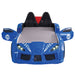 Trackster Bed White, Red,, Black, & Blue - Visions in Furniture (La Mirada, CA)