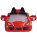 Trackster Bed White, Red,, Black, & Blue - Visions in Furniture (La Mirada, CA)