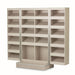 AICO Eclipse Footwear Cabinet in Moonlight - Visions in Furniture (La Mirada, CA)