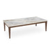 AICO Balboa Rectangular Cocktail Table in Warm Walnut - Visions in Furniture (La Mirada, CA)