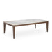 AICO Balboa Rectangular Cocktail Table in Warm Walnut - Visions in Furniture (La Mirada, CA)