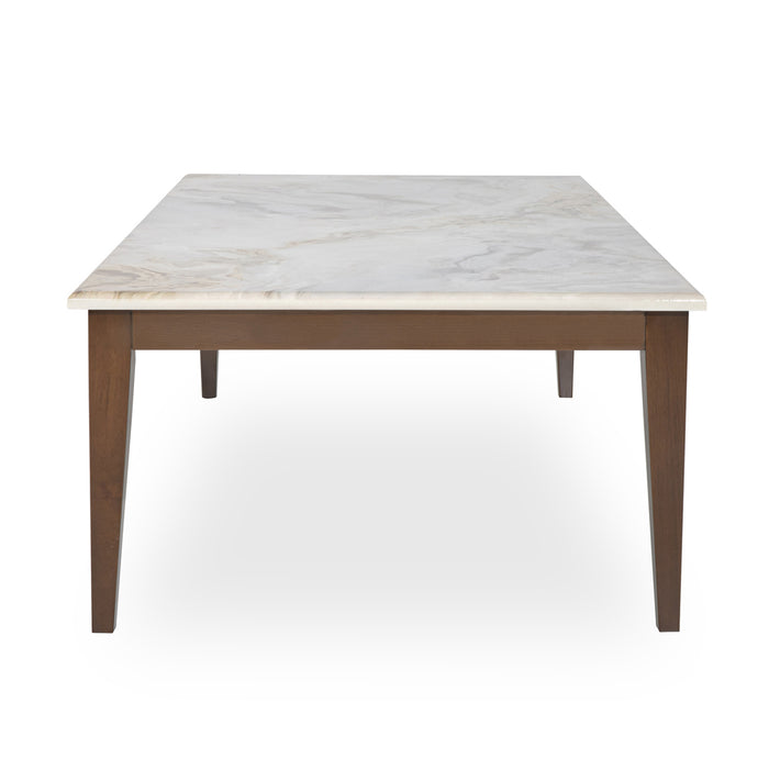 AICO Balboa Rectangular Cocktail Table in Warm Walnut - Visions in Furniture (La Mirada, CA)
