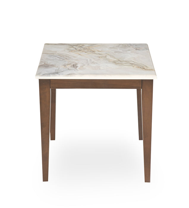 AICO Balboa End Table in Warm Walnut - Visions in Furniture (La Mirada, CA)