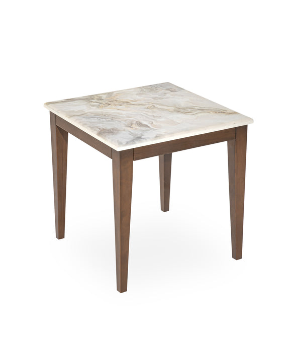 AICO Balboa End Table in Warm Walnut - Visions in Furniture (La Mirada, CA)