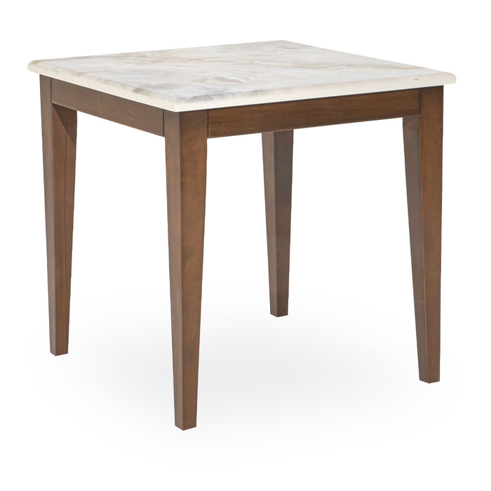 AICO Balboa End Table in Warm Walnut - Visions in Furniture (La Mirada, CA)
