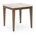 AICO Balboa End Table in Warm Walnut - Visions in Furniture (La Mirada, CA)