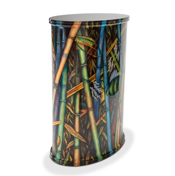 AICO Furniture Illusions 3 Drawers Oval Cabinet - Visions in Furniture (La Mirada, CA)