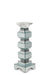 AICO Montreal 3-Tier Mirrored Candle Holder w/Crystal Accents (2/pack) - Visions in Furniture (La Mirada, CA)