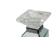 AICO Montreal 3-Tier Mirrored Candle Holder w/Crystal Accents (2/pack) - Visions in Furniture (La Mirada, CA)