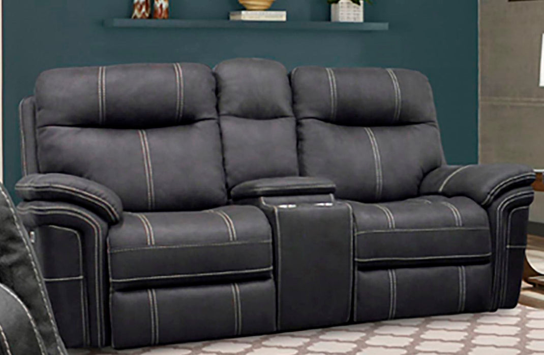 Parker Living Mason - Charcoal Power Reclining Sofa and Loveseat