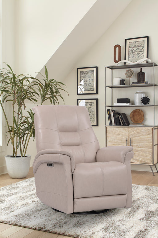 Parker Living Carnegie - Verona Linen - Powered By Freemotion Cordless Power Swivel Glider Recliner Two Pack