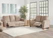 Parker Living Morehead - Biscotti Power Reclining Sofa and Loveseat