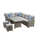 Malia Patio Dining Table - Visions in Furniture (La Mirada, CA)