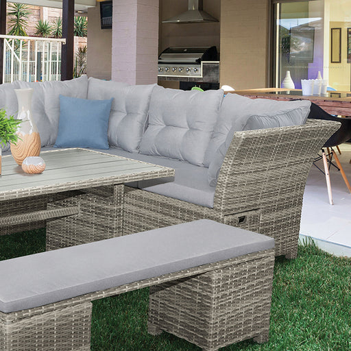 Malia 5 Pc. Sectional Set w/ Bench - Visions in Furniture (La Mirada, CA)