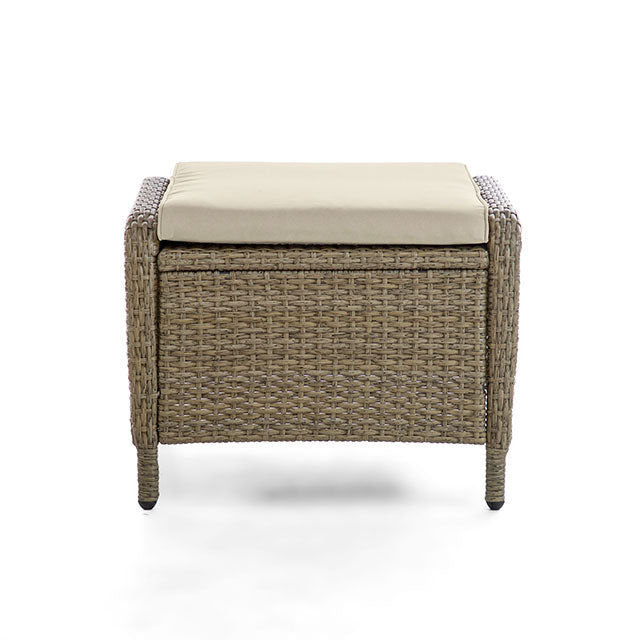 Mackay Ottoman (2/Ctn) - Visions in Furniture (La Mirada, CA)