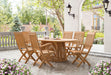 Lovina Oval Dining Table - Visions in Furniture (La Mirada, CA)
