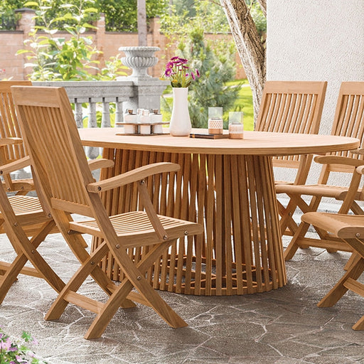 Lovina Oval Dining Table - Visions in Furniture (La Mirada, CA)