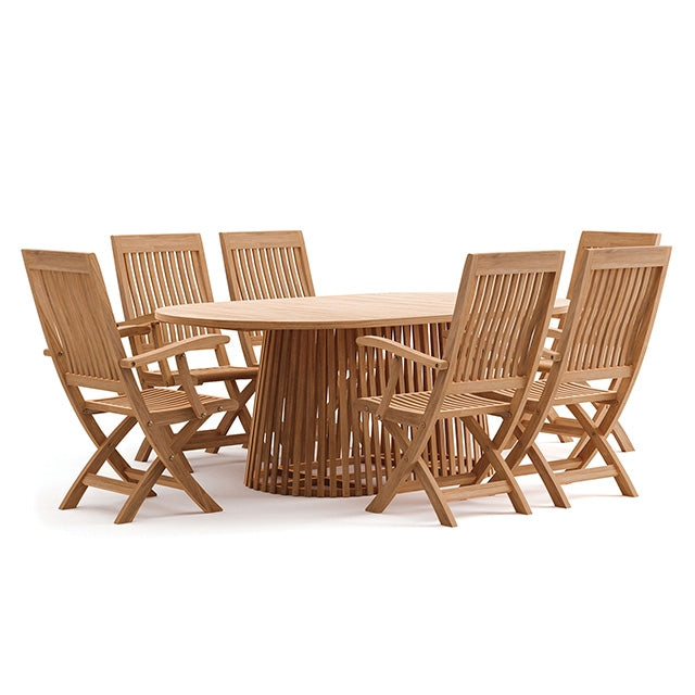 Lovina Oval Dining Table - Visions in Furniture (La Mirada, CA)
