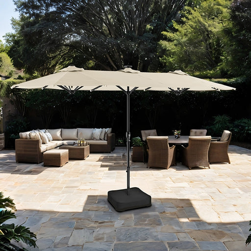 Musa Rectangular Market Umbrella - Visions in Furniture (La Mirada, CA)