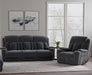 Parker Living Dalton - Lucky Charcoal Power Reclining Sofa and Recliner