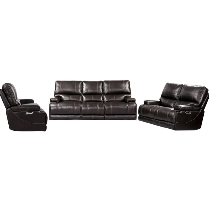 Parker Living Whitman - Verona Coffee - Powered By Freemotion Power Reclining Sofa Loveseat and Recliner