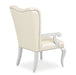 AICO Hollywood Swank Desk Chair in Creamy Pearl - Visions in Furniture (La Mirada, CA)