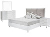 Aico Horizons Wall Mirror in Cloud White - Visions in Furniture (La Mirada, CA)