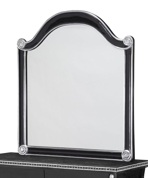 Aico Hollywood Swank Bombe Chest Mirror - Visions in Furniture (La Mirada, CA)