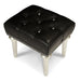 AICO Hollywood Swank Vanity Bench in Platinum 03804-05 - Visions in Furniture (La Mirada, CA)