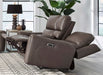 Parker Living Hancock Zero Gravity Power Reclining Console Loveseat P3