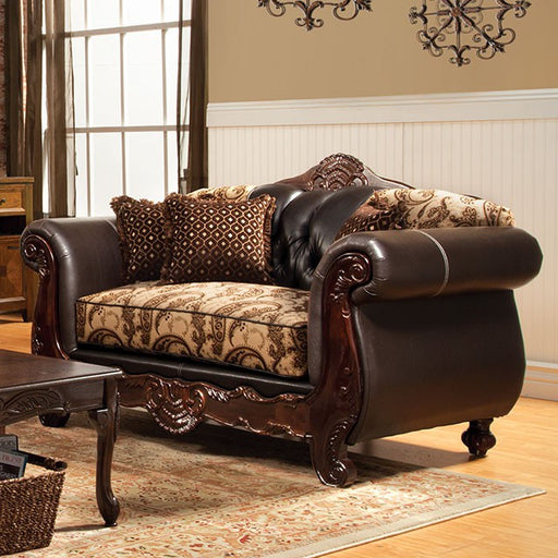 Bonaparte Love Seat - Visions in Furniture (La Mirada, CA)