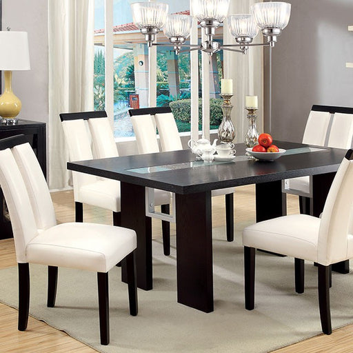 Luminar 7 Pc Dining Table Set - Visions in Furniture (La Mirada, CA)
