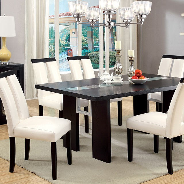 Luminar 7 Pc Dining Table Set - Visions in Furniture (La Mirada, CA)