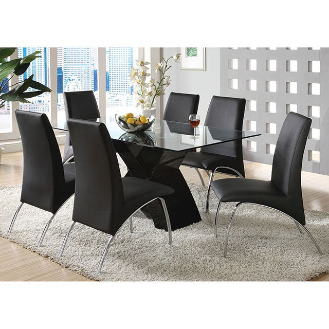 Wailoa 7 Pc Dining Table Set - Visions in Furniture (La Mirada, CA)