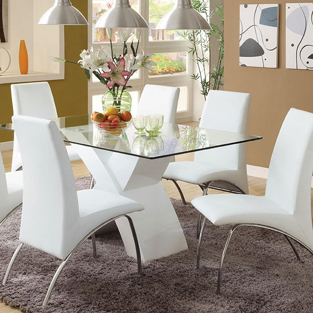 Wailoa 7 Pc Dining Table Set - Visions in Furniture (La Mirada, CA)