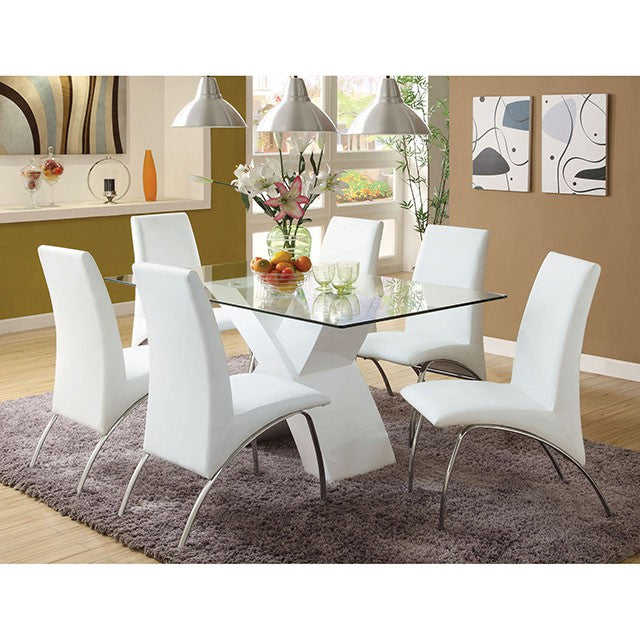 Wailoa 7 Pc Dining Table Set - Visions in Furniture (La Mirada, CA)