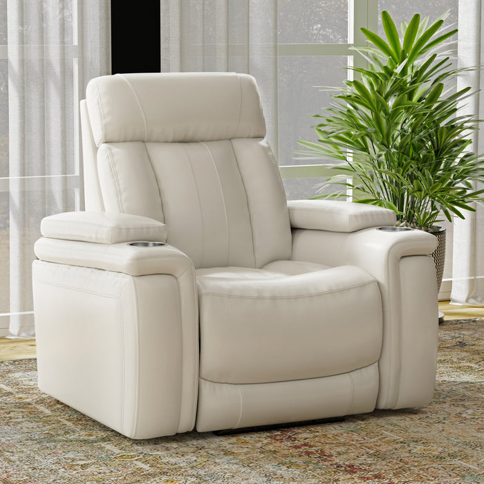 Parker Living Royce - Fantom Ivory Power Reclining Sofa and Recliner