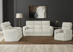 Parker Living Radius - Mega Ivory Power Reclining Sofa Loveseat and Recliner