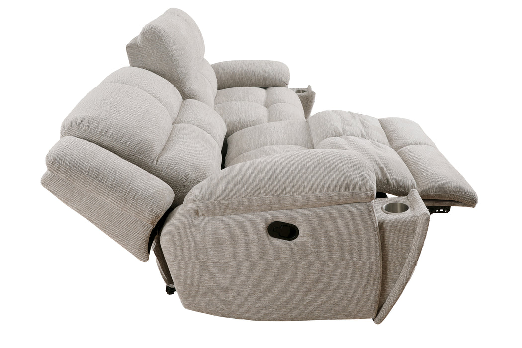 Parker Living Buster Manual Glider Reclining Sofa and Two Recliners