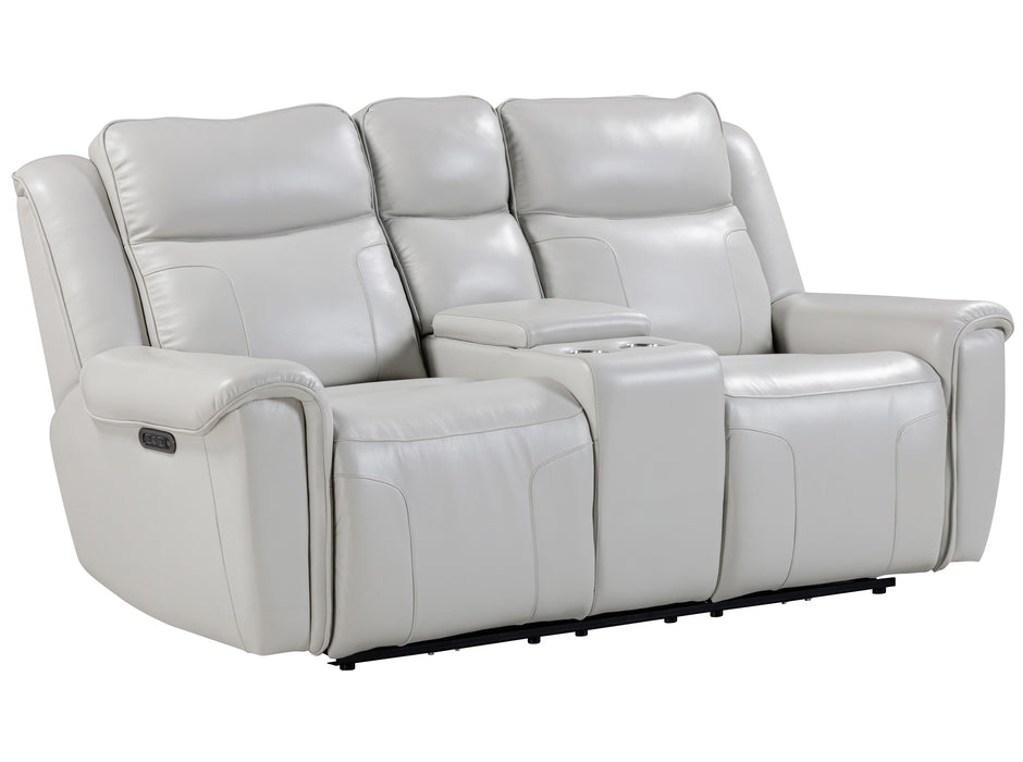 Parker Living Atlantis - Whisper Ivory Power Reclining Zero Gravity Console Loveseat