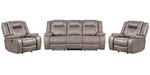 Parker Living Blake - Desert Taupe Manual Glider Reclining Sofa and Two Recliners