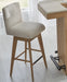Parker House Escape - Dining 78 Inch Bar with 2 Upholstered Swivel Barstools