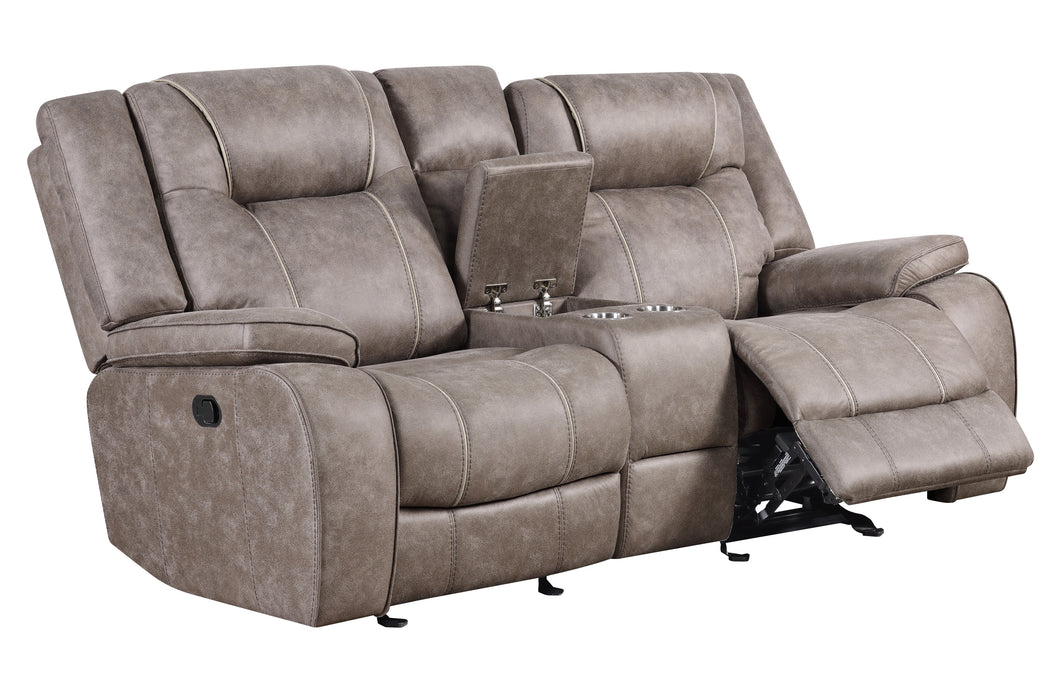 Parker Living Blake - Desert Taupe Reclining Console Loveseat