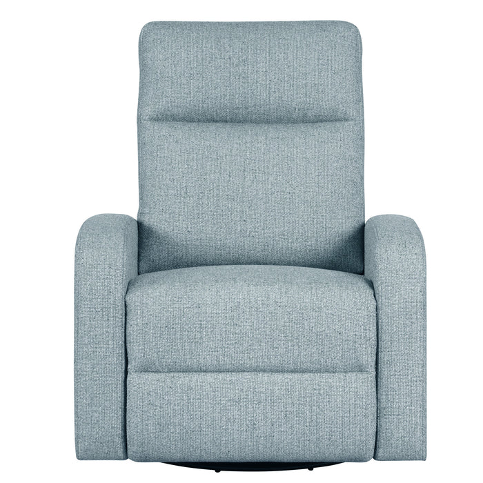 Parker Living Thriller - Natural Beauty Blue Power Swivel Glider Recliner